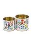 Rex London Storage Tins Wild Flower Set of 2 small