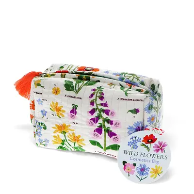 Rex London Make-up Bag Quilted Wild Flowers