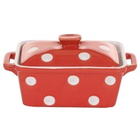 Isabelle Rose Butterdose Dots red/white