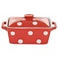 Butterdose Dots red/white