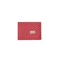 Isabelle Rose Tea towel Dots red/white