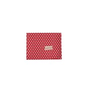Isabelle Rose Tea towel Dots red/white