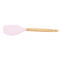 Isabelle Rose Silicone Wooden Spatula 31 cm pink