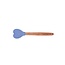 Isabelle Rose Silicone Wooden Scoop Heart 27 cm pastel blue