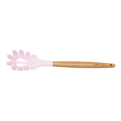 Isabelle Rose Silicone Wooden Spaghetti Spoon 31 cm pink