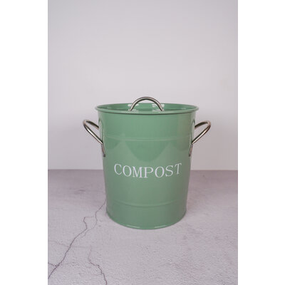 Isabelle Rose Compost Bin sage (dots)