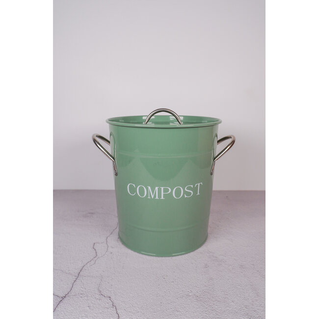 Compost Bin sage (dots)