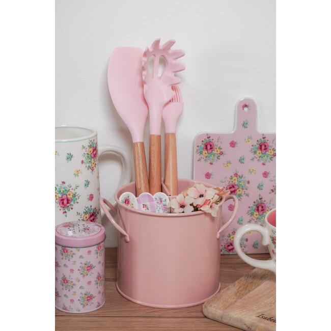 Utensilienhalter pink