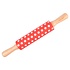 Isabelle Rose Silicone Wooden Rolling Pin Dots red/white 30 cm
