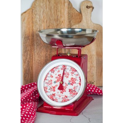 Isabelle Rose Kitchen Scale Nathalie red