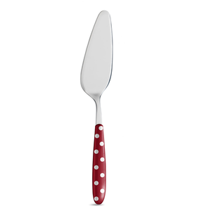 Isabelle Rose Cake Server Dots red