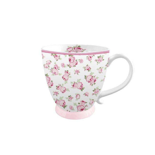 Spoon Porcelain Tiny Flowers