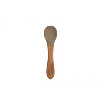 Isabelle Rose Silicone Spoon beige