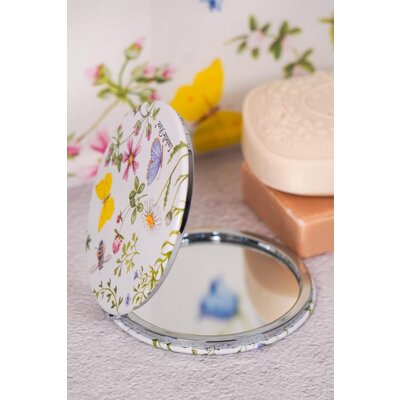 Isabelle Rose Pocket Mirror Meadow