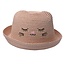Clayre & Eef Kinder-Strohhut Cat pink
