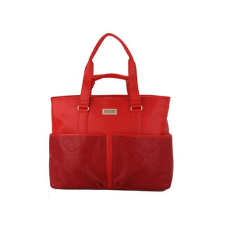 Spark of Happiness Multi Shopper large Mingsolid cherry