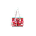 A Spark of Happiness Multi Shopper medium Ming red
