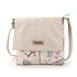 A Spark of Happiness Cross-Shoulder Bag with Flap Ming creme