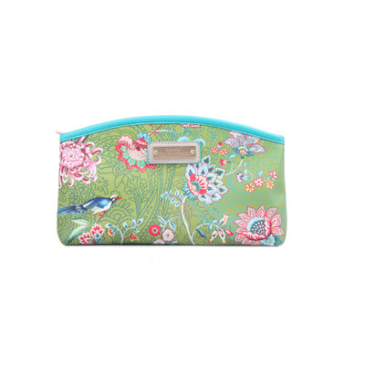 A Spark of Happiness Cosmetic Bag large Ming green