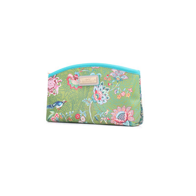A Spark of Happiness Cosmetic Bag large Ming green