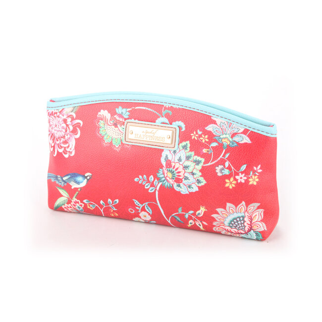 Cosmetic Bag large Ming red