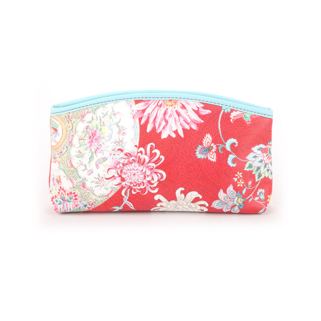 Cosmetic Bag large Ming red