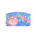 A Spark of Happiness Cosmetic Bag large Dahlia blue