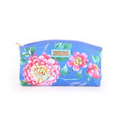 A Spark of Happiness Cosmetic Bag large Dahlia blue