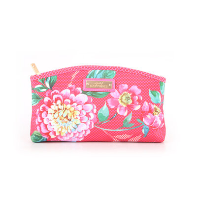 Spark of Happiness Cosmetic Bag large Dahlia pink