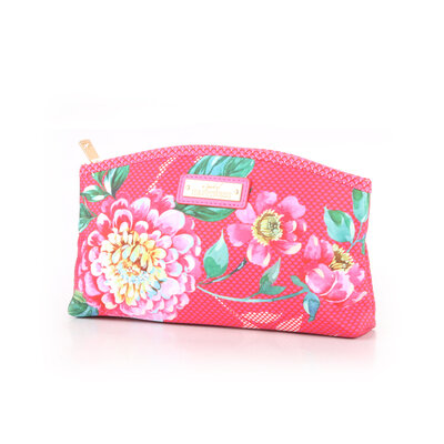 Spark of Happiness Cosmetic Bag large Dahlia pink
