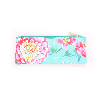 Spark of Happiness Make-up Bag Dahlia aqua