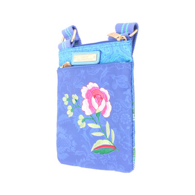 A Spark of Happiness Cross-Soulder Bag Dahlia blue