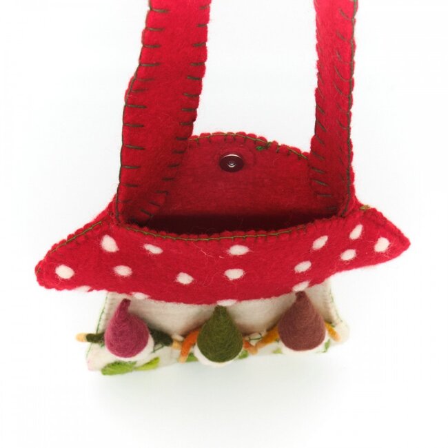Filztasche mit Fingerpuppen Kabouters