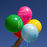 Talking Tables Ballons Happy Birthday rainbow