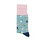 Socken Bamboo Tiny Flowers duck egg