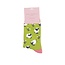 Socken Bamboo Leaping Sheep green