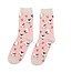 Socken Bamboo Leaping Sheep dusky pink