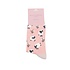 Miss Sparrow Socks Bamboo Leaping Sheep dusky pink