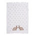 Clayre & Eef Guest towel Rabbits brown