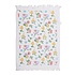 Clayre & Eef Guest towel Flowers colourful