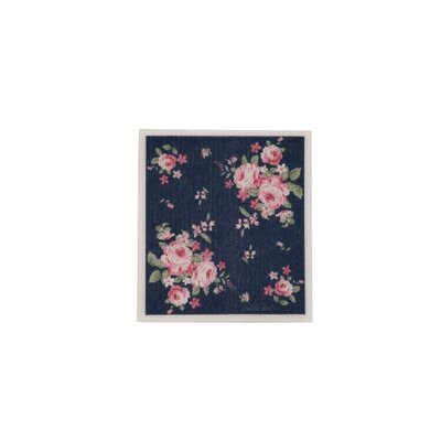 Isabelle Rose Dish Cloth Bella blue