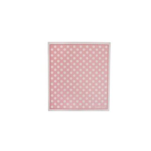 Isabelle Rose Schwammtuch Polka Dot pink