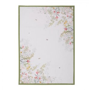 Clayre & Eef Tea towel Wildflowers