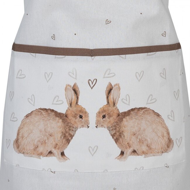 Küchenschürze Rabbits & Hearts