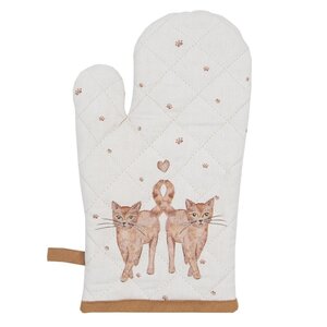 Clayre & Eef Kids Oven Mitt Cats