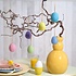 Sjaal met Verhaal Felt Hanger Paasei pastel medium (Set of 6)