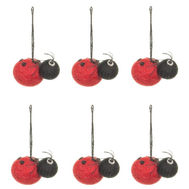Felt Hanger Lieveheersbeestje