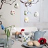 Sjaal met Verhaal Felt Hanger Ei Wildflower assorti