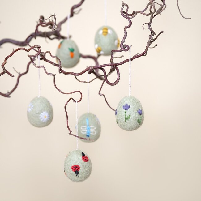 Filzhänger Ei Funny Bunny assorti