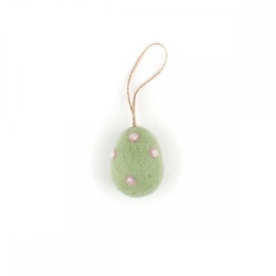 Sjaal met Verhaal Felt Hanger Paasei Paasei Pastel small (Set of 6)